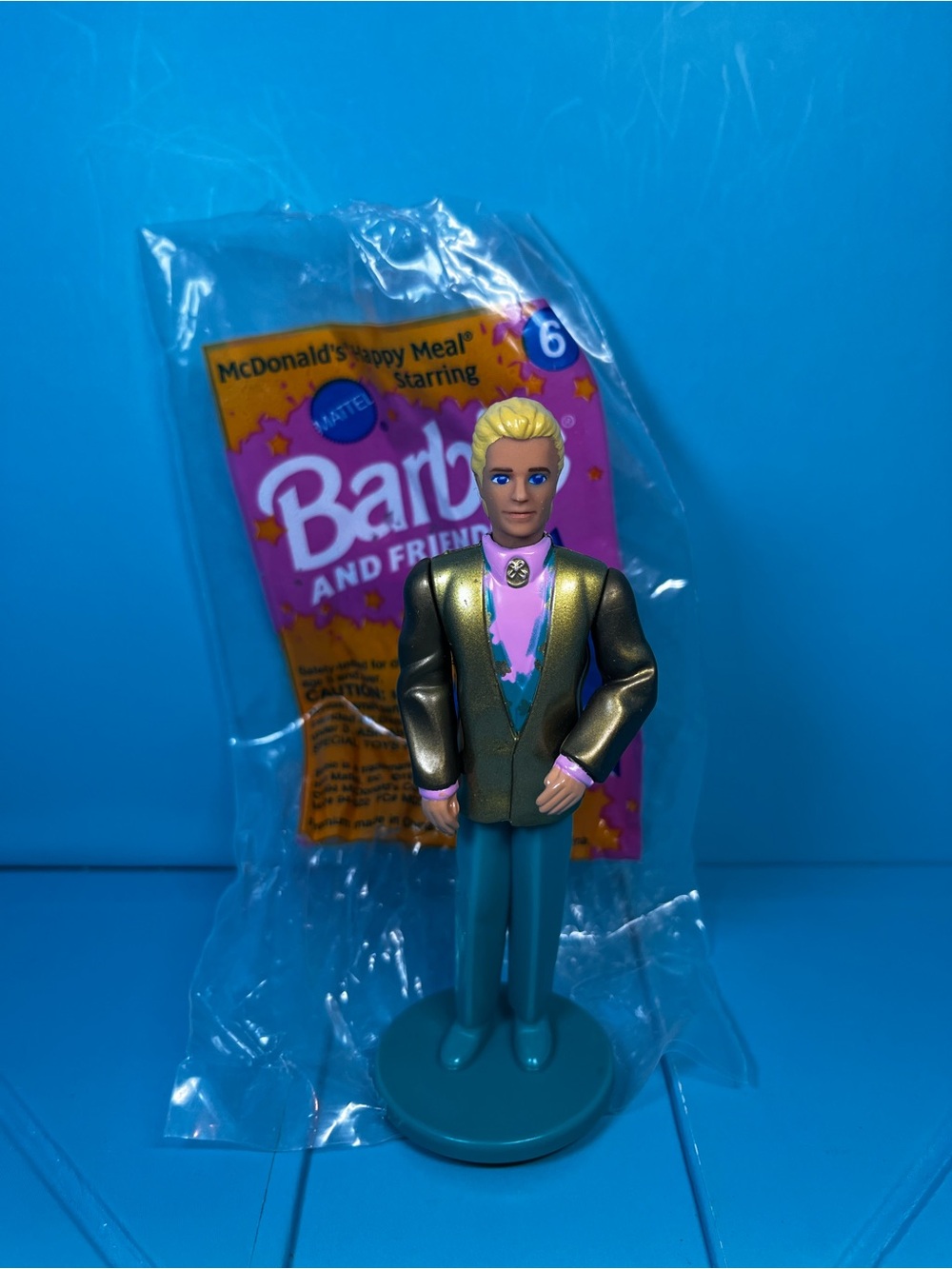 McDonald's Happy Meal - Barbie and Friends - Locket Surprise Ken - 1994